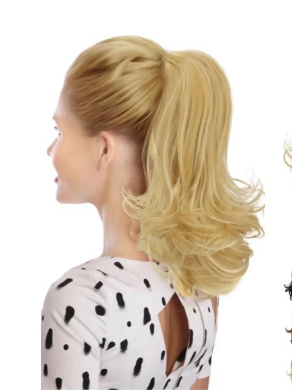 Sofeiyan Blonde Clip-In Ponytail Extension - Classic Wave